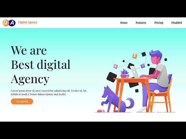 Responsive Bootstrap Website Start To Finish with Bootstrap 4, HTML5 & CSS3