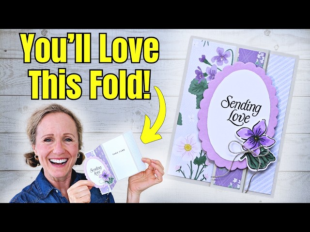 Side Reveal Fun Fold Card | Beginner-Friendly Card Making