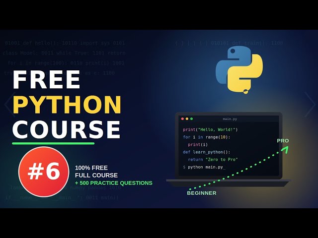 EP - 06 | Free Python Course | #codingBP #pythons #coding #basics #english #engineering