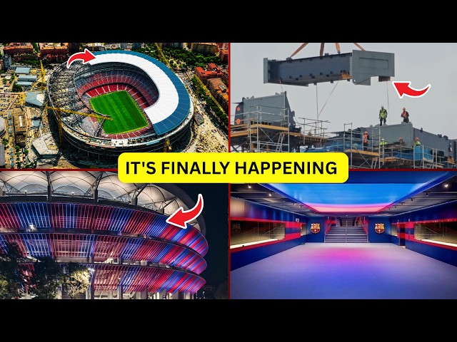 🚨 Camp Nou’s BIGGEST REVEAL Yet! Roof Plan, Facade & UNREAL Stadium Transformation