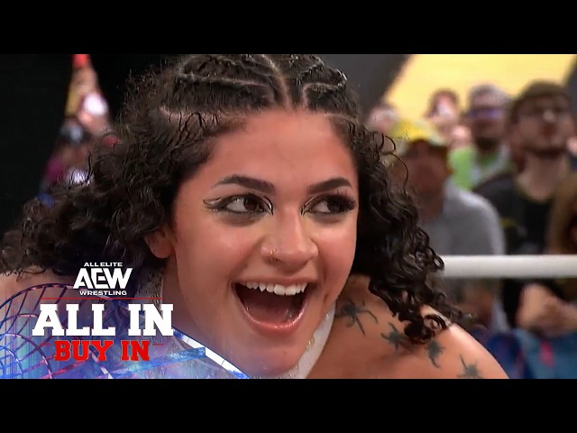 Maya World vs Persephone - TBS Championship | AEW All In: London Buy In