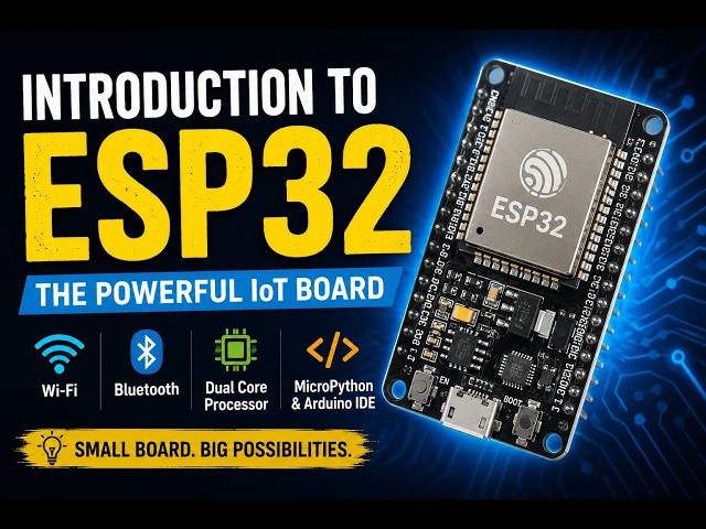 Getting Started with ESP32 | Technical Series Ep. 1 | IEEE SIESGST