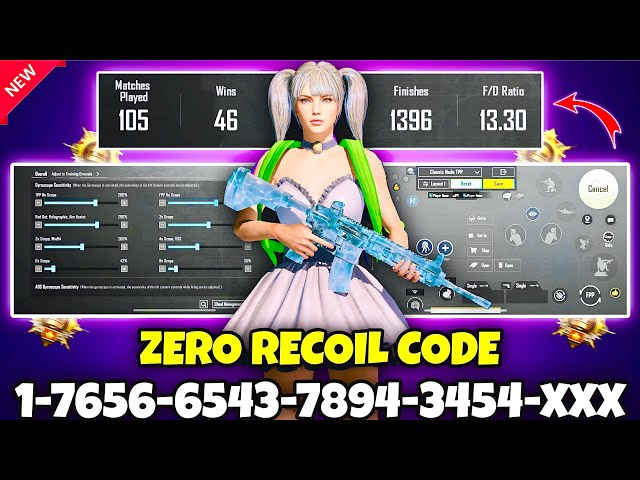 🔥PUBG MOBILE/BGMI SENSITIVITY SETTINGS 2026 |✅BEST SCOPE SENSITIVITY SETTINGS | NEW UPDATE 4.4 CODE.