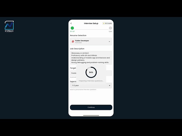 Crack Job Interviews with CVNext AI  | Interview Prep Made Easy