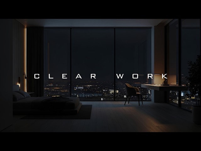 Deep Work Music ~ Atmospheric Focus Mix for Calm Study ~ Clear Thinking & Productivity