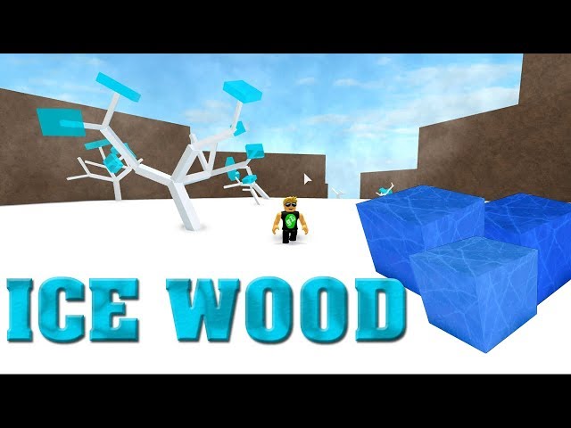 Roblox Lumber Tycoon 2 - ICE WOOD - ICE TREES