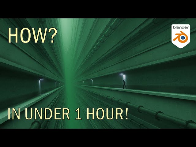 How I Made This Atmospheric, Dystopian Render in Blender 3D - Breakdown