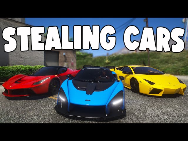 Robbing Every Car Dealership in GTA 5 RP..