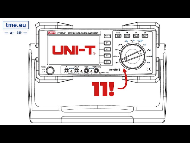 UNI-T UT8804E - Benchtop Digital Multimeter