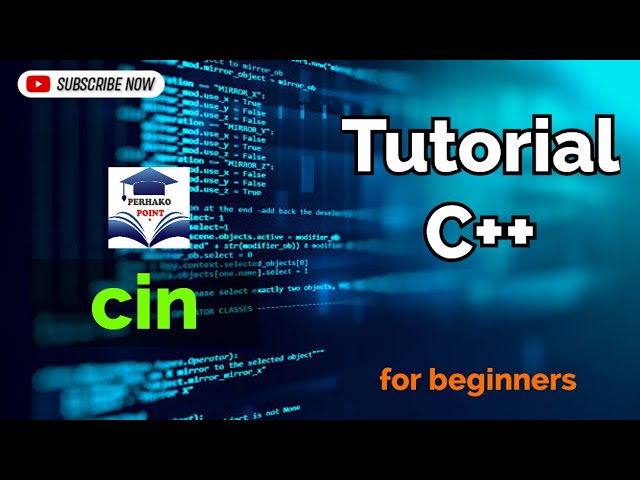 How to use cin in C++ Tutorial | C++ Tutorial for beginners cin command | cin command | use of cin