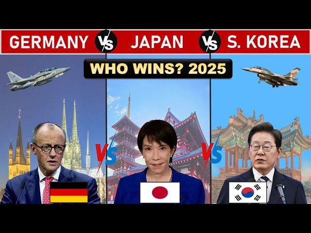 Germany vs Japan vs South Korea: Who is the Real 2025 Superpower? ⚔️
