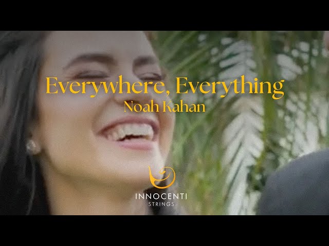 Everywhere, Everything | Noah Kahan | String Quartet | Innocenti Strings