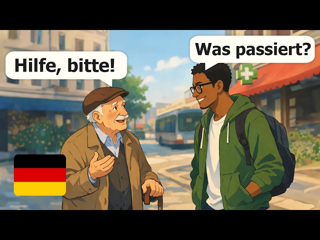 Learn German for beginners: 20 Short and Easy German dialogues (A1-A2 level)