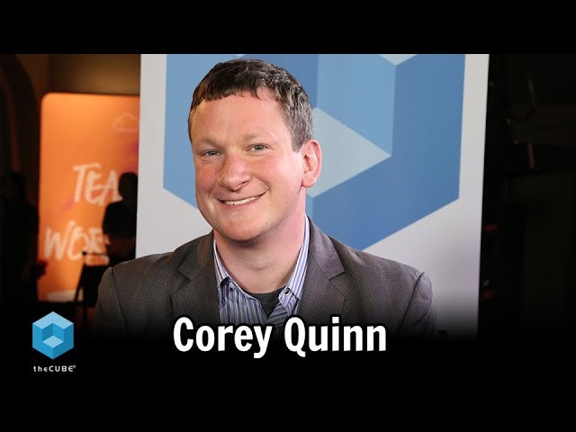 Corey Quinn, Last Week in AWS | ServerlessConf 2018