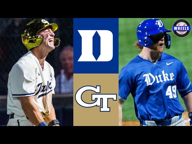 Duke vs #3 Georgia Tech (INCREDIBLE GAME!) | Game 1 | 2026 College Baseball Highlights