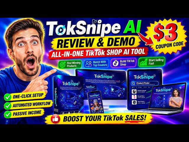 TokSnipe AI Review 2026 ⚠️ WATCH This Before You Buy! (Live Demo)