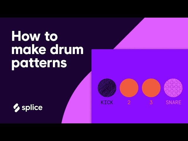 How to make drum patterns - rhythms every producer SHOULD know (FREE MIDI)| Splice