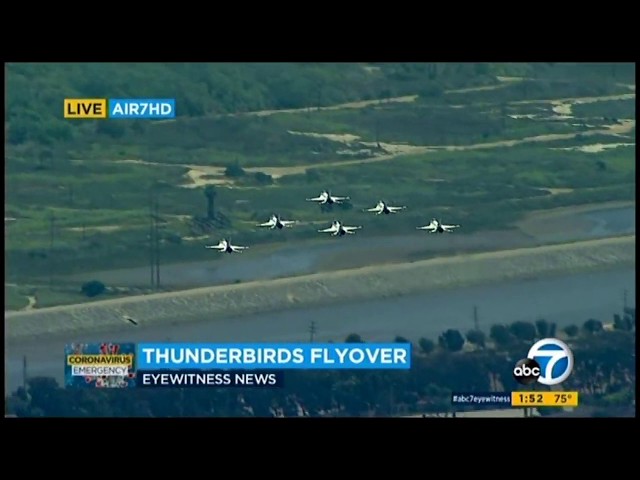 Thunderbird #3 #6 Near Miss Caught on Tape