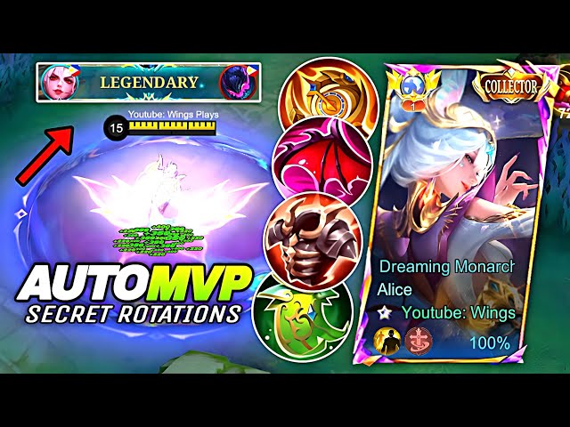 TRY THIS ALICE BUILD BEFORE IT GETS NERFED! 😱 AUTO MVP EVERY GAME | MLBB 2026