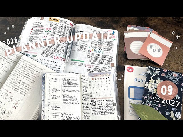 September 2026 Planner Update & 2027 Hobonichi Haul ☺️