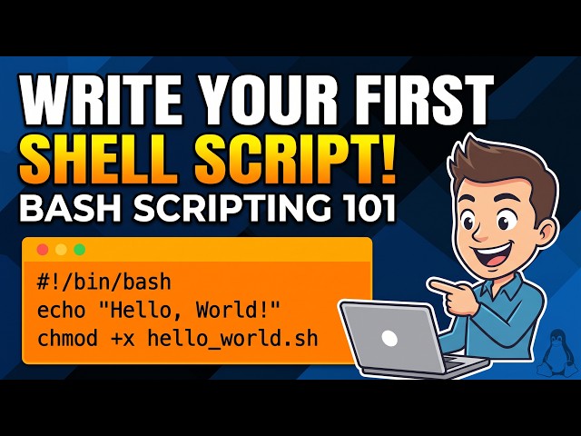 How to Write and Run Your First Shell Script in Linux (Bash Tutorial)