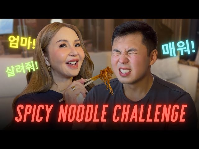 Reto de fideos picantes y preguntas con Small | Tim Laude