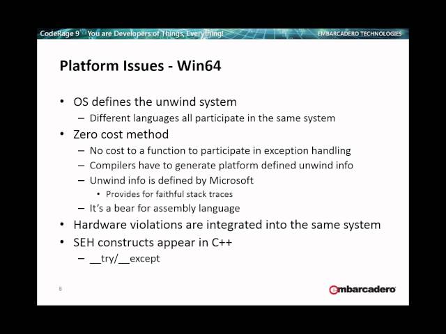 C++ Exception Handling in a Multi-Device World