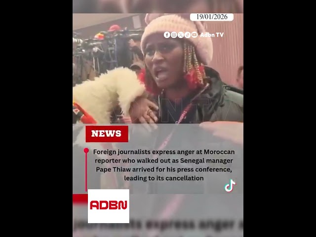 La periodista nigeriana que se enfrentó a los periodistas marroquíes por abuchear al seleccionado...