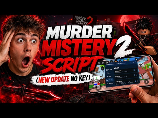 Murder Mistery 2 Script Mobile - How to Get MM2 Roblox Script NO KEY (iOS, Android) 2026