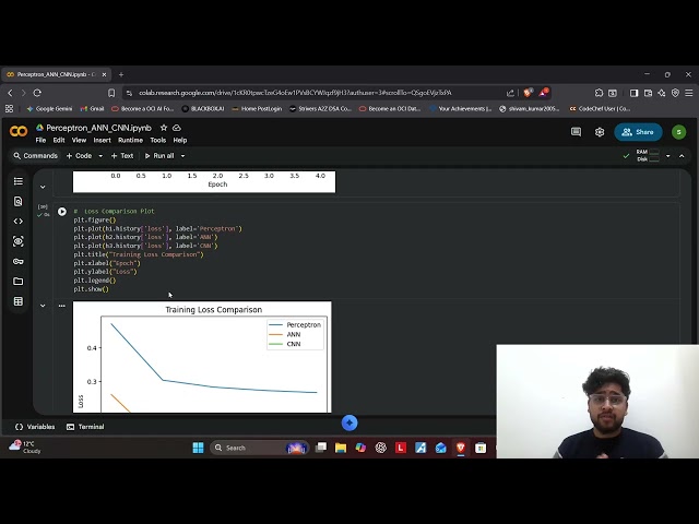 Difference Between Perceptron, ANN and CNN for image classification