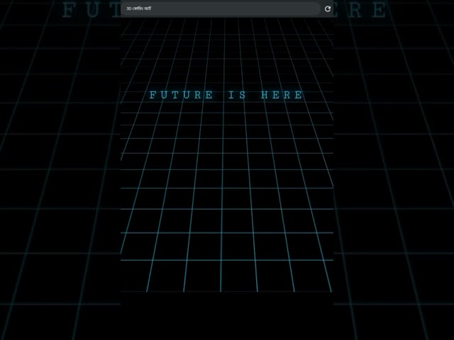 3D ART #viral #shorts #coding #programming #foryou #foryouviral #html #shortvideo #javascript