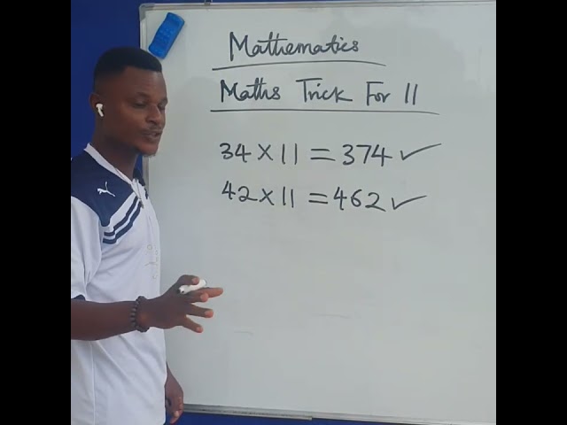 Learn this Maths trick for 11