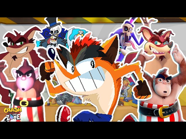 WHEN CRASH BANDICOOT STOLE FAN ART FOR ITS GAMES