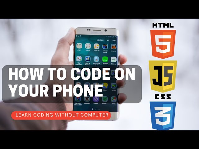 How to Code on your Phone without Computer | Coding Made Easy
