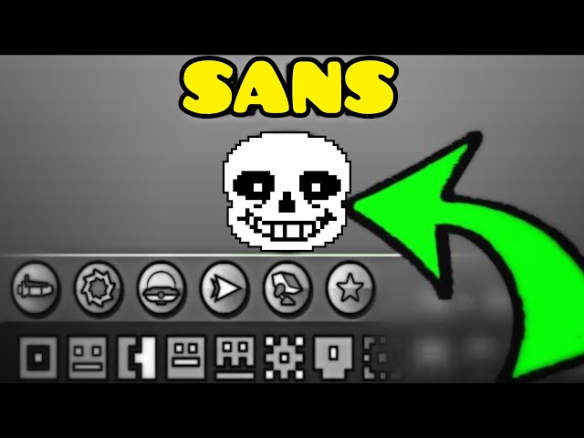 SANS EN GEOMETRY DASH 😱 | "DETERMINATION" 100% By ChimDae | Geometry Dash 