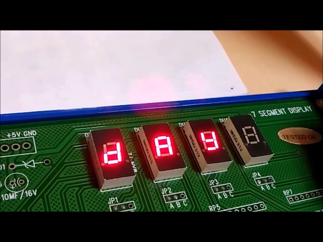 HAPPYDAY - Microprocessor lab programs