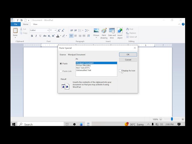Wordpad Clipboard ll Basic Computer course
