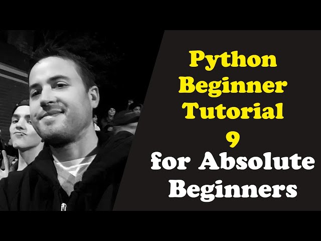 Python Beginner Tutorial 9 For Absolute Beginners - (Range)