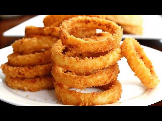 Homemade Onion Rings Recipe - Super Crispy Easy and Delicious