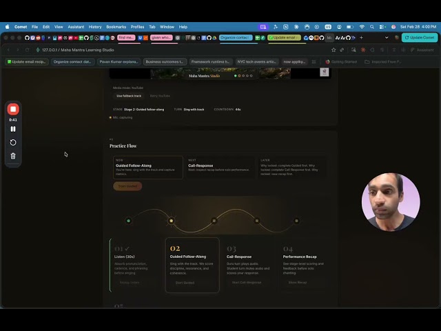 Developing a Scalable API Platform for Guided Singing Practice