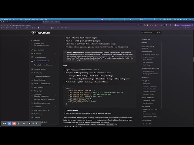 Track Claude Code usage and engineering efficiency in Revenium in under 5 minutes