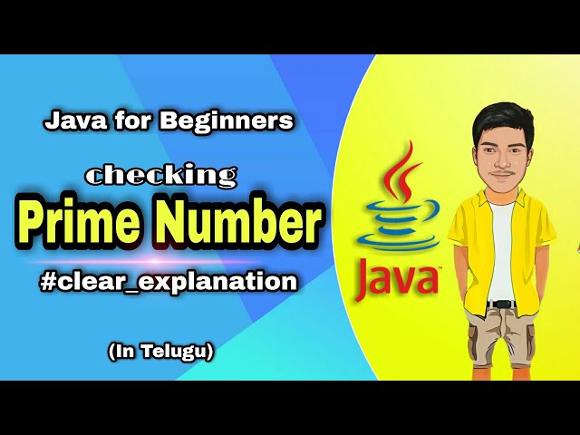 Prime Number Program in Java | How to check a given number is prime or not in Java