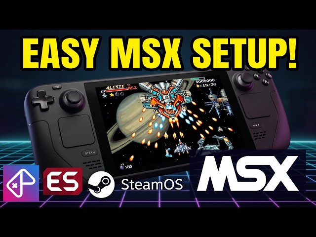 Play MSX & MSX2 Games on SteamOS in Minutes! (Easy Helper Pack)