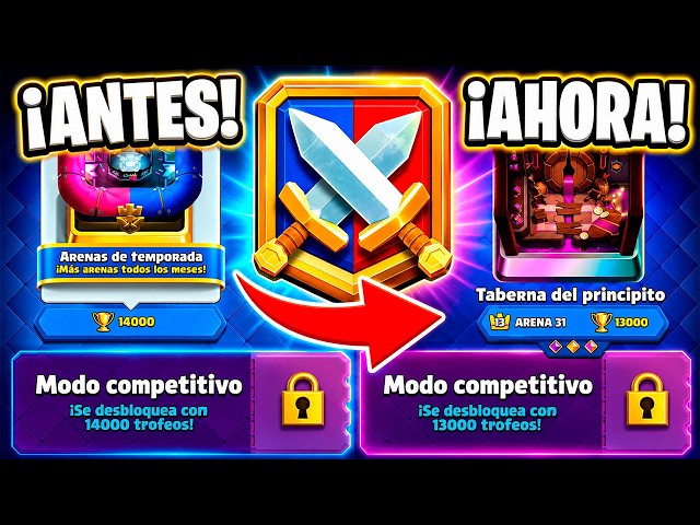 SUPERCELL ESCUCHA a la COMUNIDAD‼️ Camino Competitivo más accesible 😱 Noticias Clash Royale