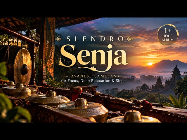 🌅 SLENDRO SENJA — Javanese Gamelan for Focus, Deep Relaxation & Sleep