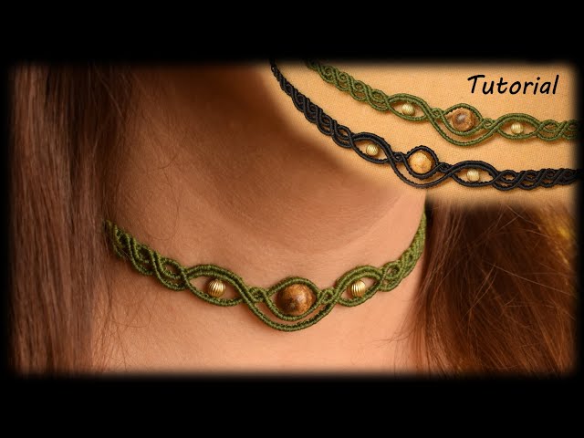 Macrame  Tutorial | DIY Macrame  Necklace | Macrame Tutorial for Beginners |
