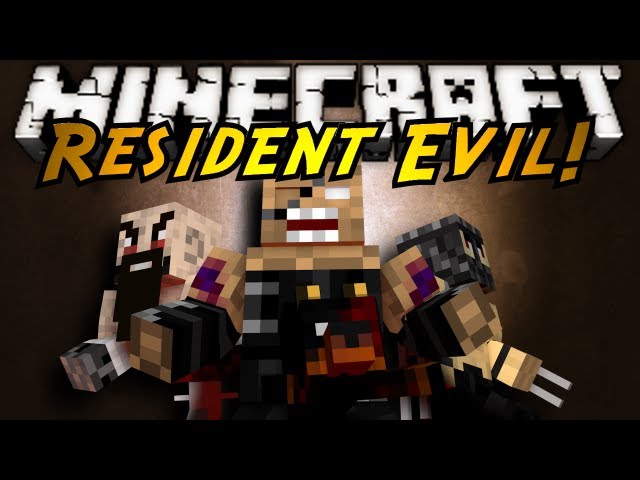 Minecraft Mod Showcase : RESIDENT EVIL!
