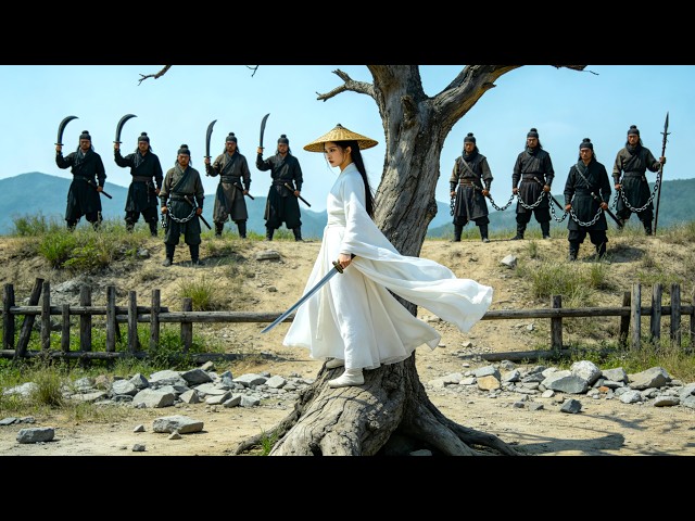 Twenty ruthless bandits surround a frail girl, but draws her sword and takes them all down!
