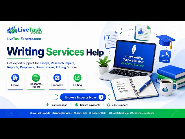 Writing Services Assignment Help | Essays, Reports, Research & Proofreading Support