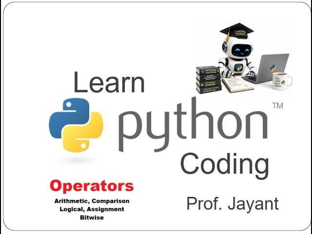 Learn Python : Operators